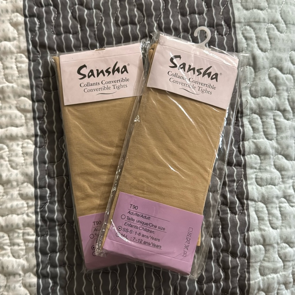 Sansha T90 convertible tights SS/Small